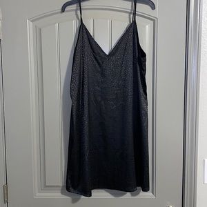 Black Silk Dress